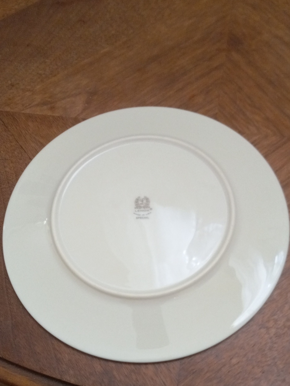 Lenox Accent Plate with Flying Mallard Duck Illustration EUC Vintage - Picture 6 of 6